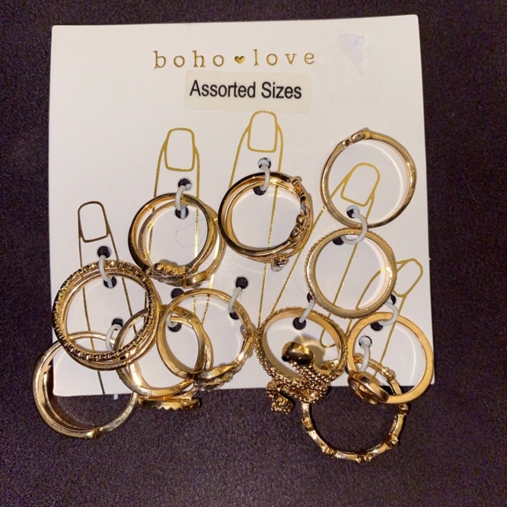 NWT-Boho Love- Rings